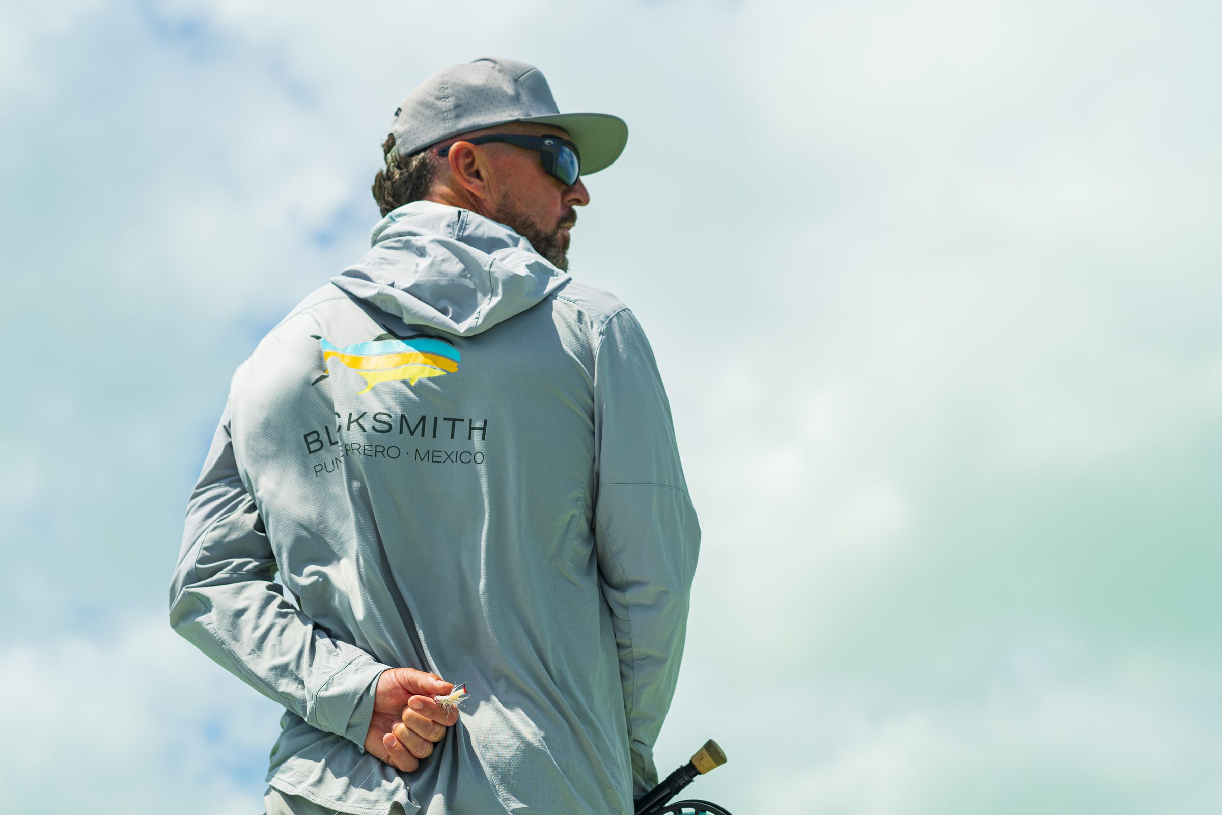 Blacksmith Lodge fishing shirt — Punta Herrero Mexico